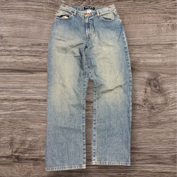 Guess Mens Classic Straight Jeans Blue Distressed Medium Wash Denim 30x32 - Picture 1 of 6